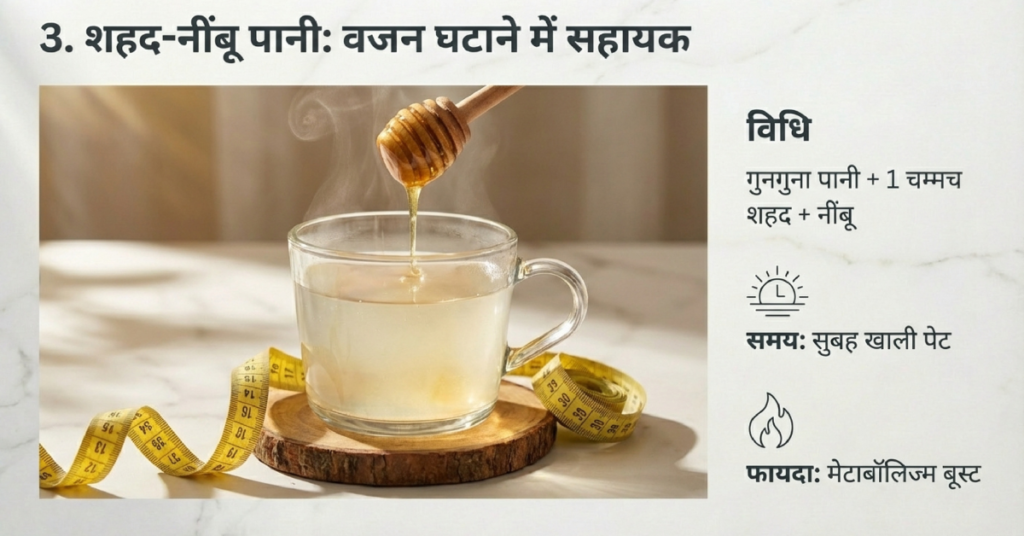 3. बिना नमक‑शहद के सादा नींबू पानी