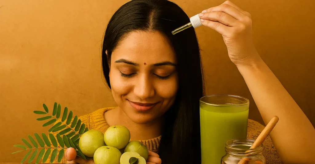 आंवला तेल से बालों की देखभाल – घरेलू नुस्खा