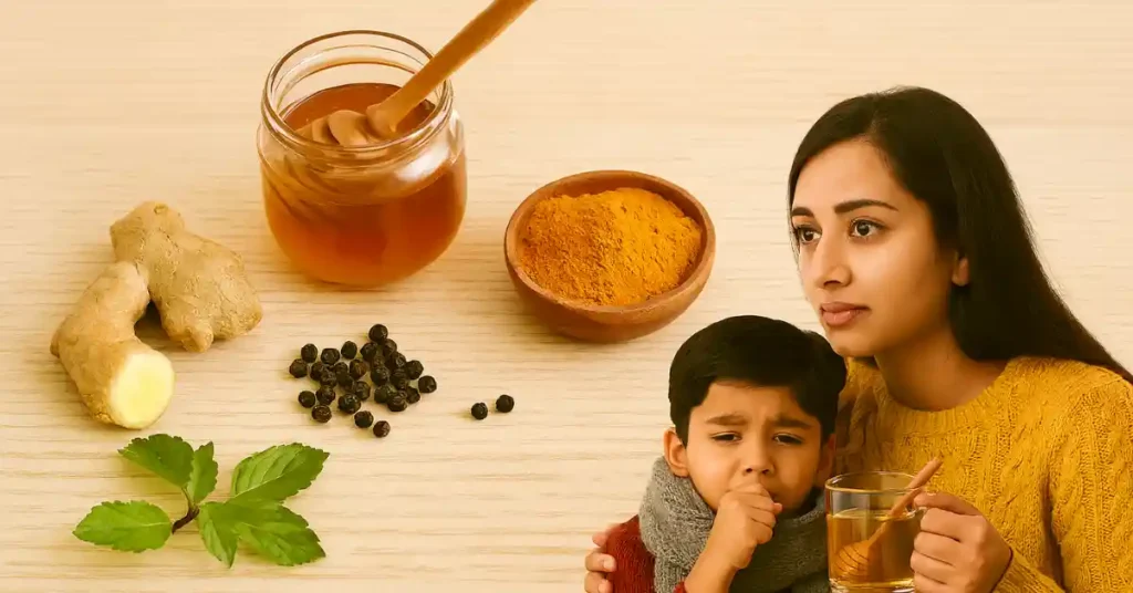 बच्चों की सर्दी खांसी का नुस्खा