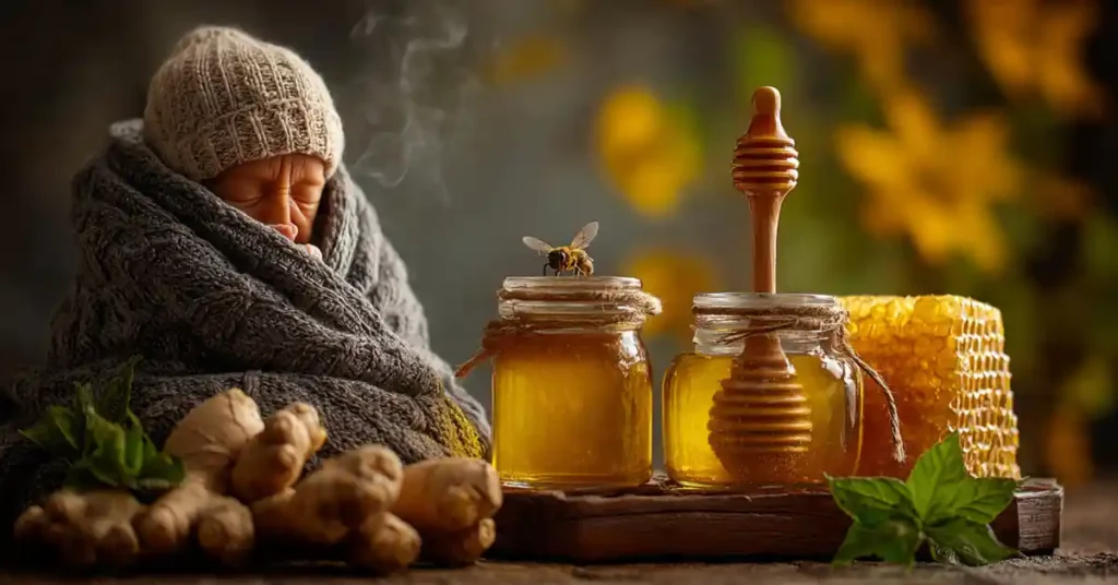 Sardi me shahad ke fayde