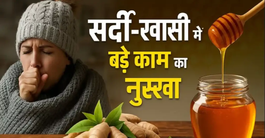 Sardi me shahad ke fayde